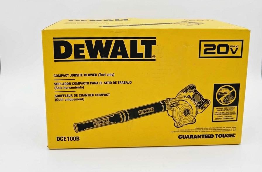 DEWALT 20V MAX Blower for Jobsite, Compact, Tool Only (DCE100B) gallery
