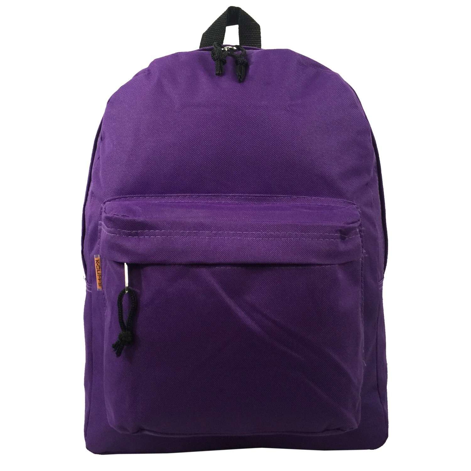Classic 16 Inch School Bag Basic Daypack Simple Book Bag