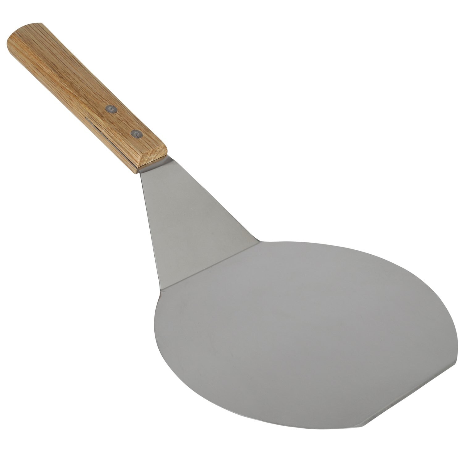 Extra-Large Stainless Steel Wide Spatula Turner with Strong Wooden Handle - D... gallery