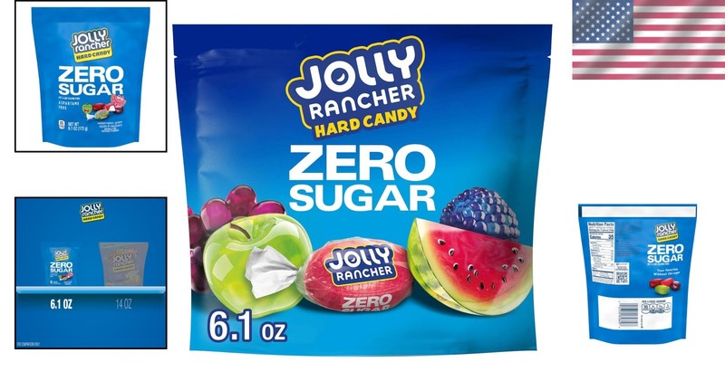 Zero Sugar Assorted Fruit Flavored Hard Candy - Guilt-Free Indulgence, 6.1 oz gallery