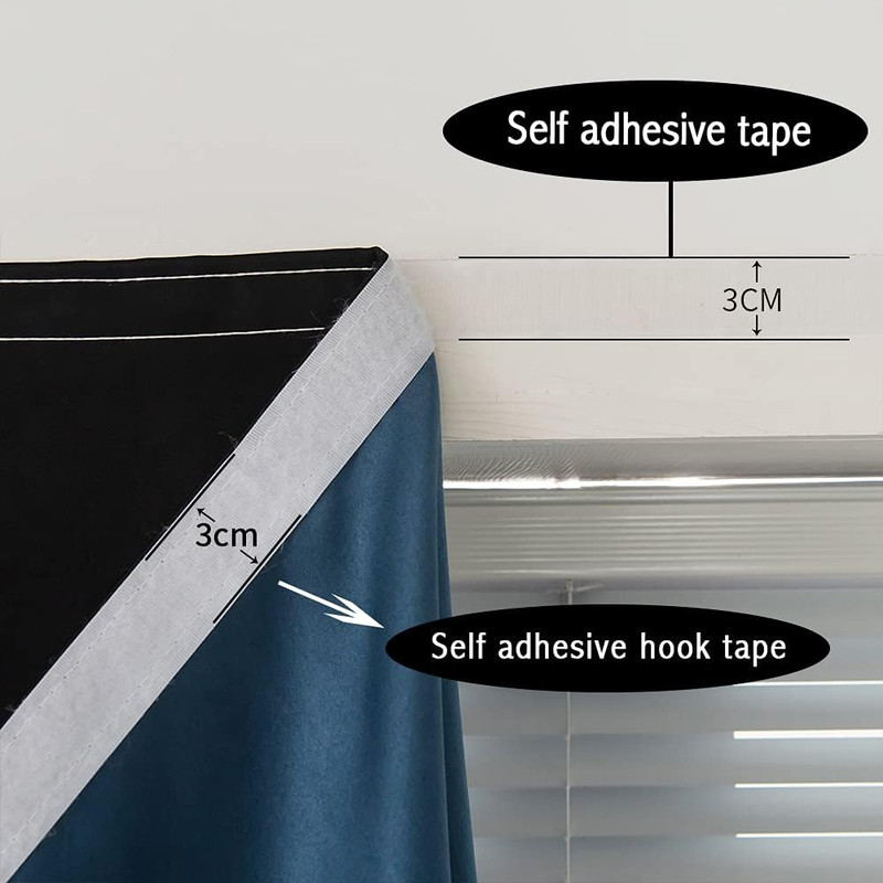 Autohesion Curtains for Windows,Bedroom Blackout Curtains for - Thermal Lnsulate gallery