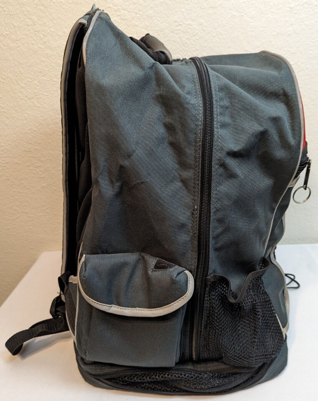 Big TYR Transition Back Expandable Bottom Backpack Red/Black 4