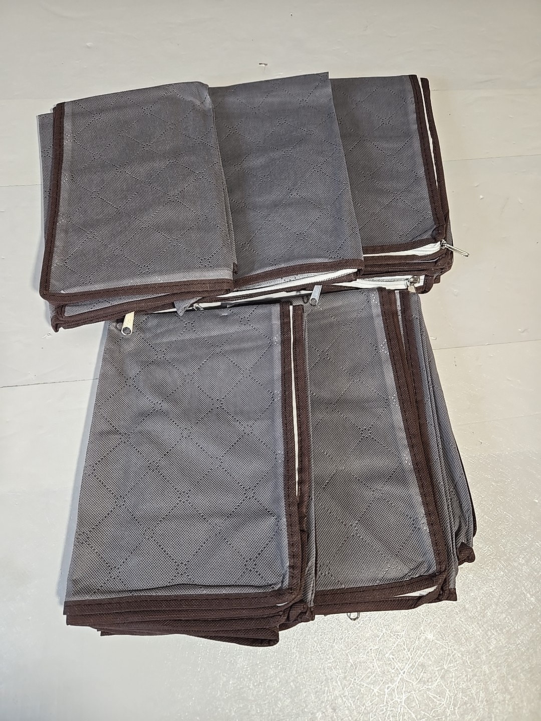 Lifewit 5 Pack Clothes Storage Bins with Lids, Foldable Blanket Storage Bags New gallery
