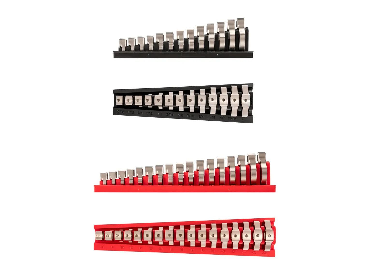 3/8 Inch Drive Crowfoot Wrench Set with Racks, 30-Piece 5/16-1 in., 8-24 mm. USA gallery