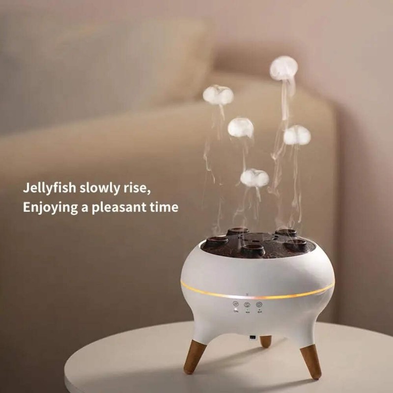 Dynamic Jellyfish Air Humidifier 250ml Essential Oil Diffuser Remote Control Bed gallery