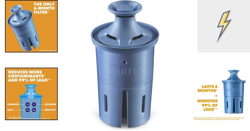 Long-Lasting Elite Water Filter for Pitchers - 120 Gallons & 99% Lead Reduction gallery