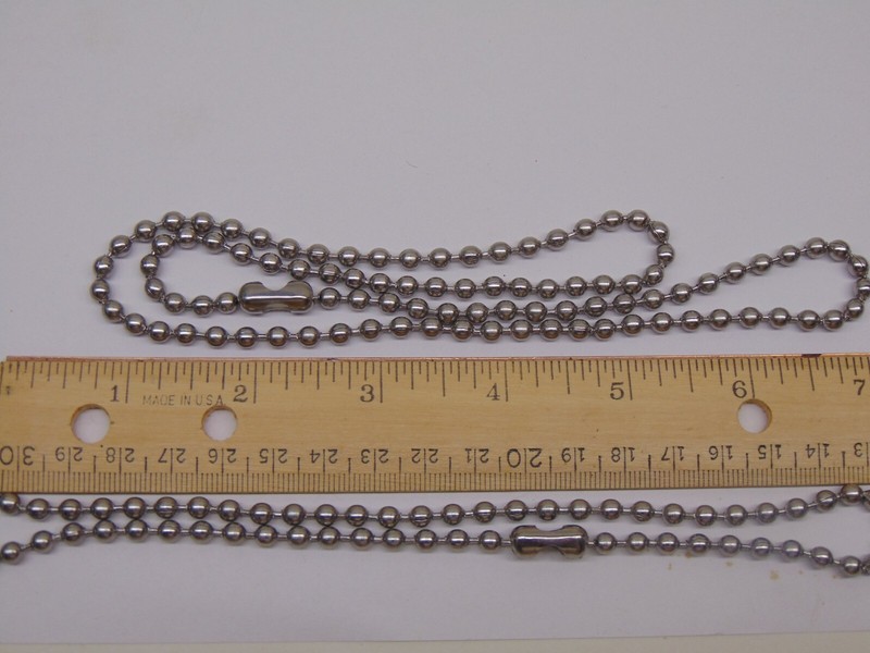 Roller Shade replacement chain 4.5mm Stainless Steel Ball Bead #10 + connectors gallery