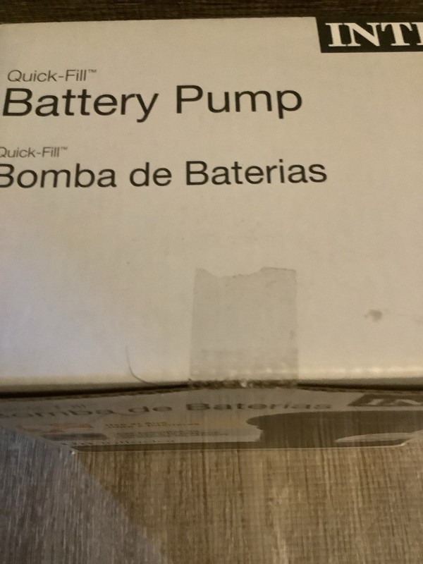 Intex Quick-Fill 6 “C” Battery Pump 68638E NEW gallery