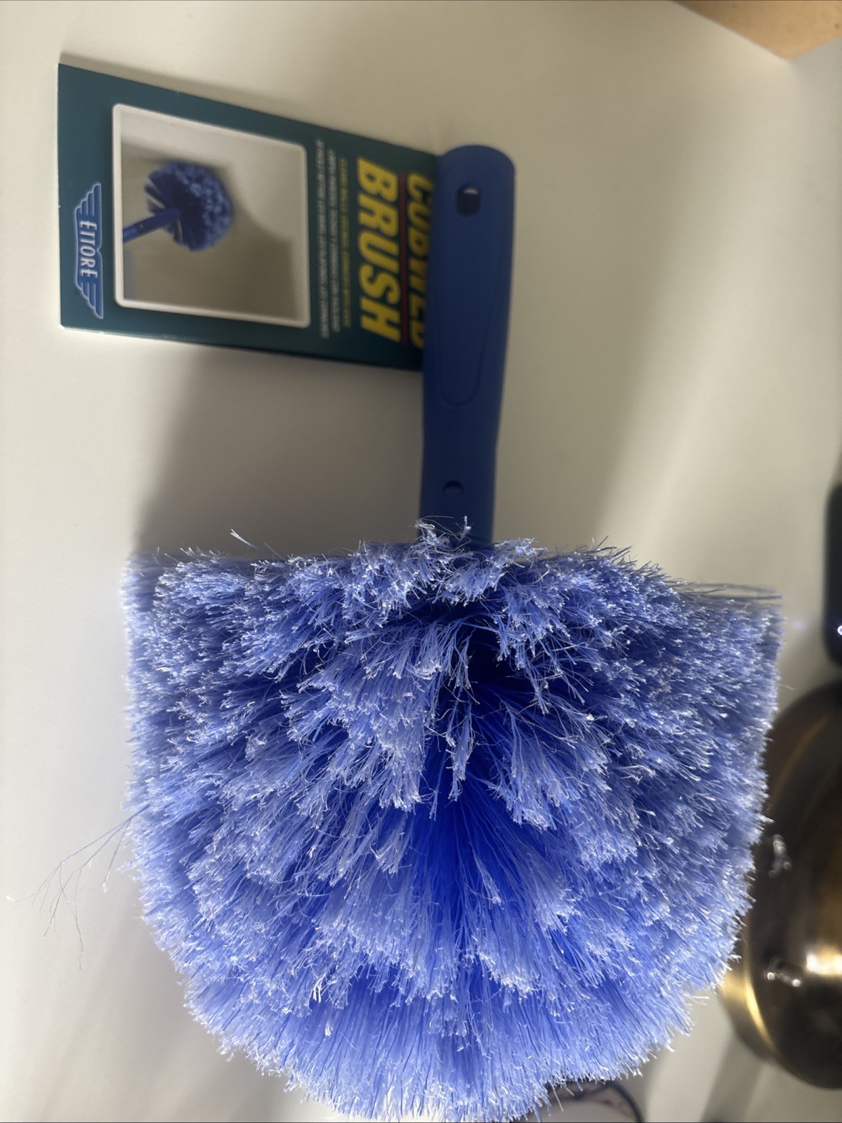 Ettore Cobweb Brush - 11.5" Overall Length - Blue - 1 Each Ettore 48221 gallery