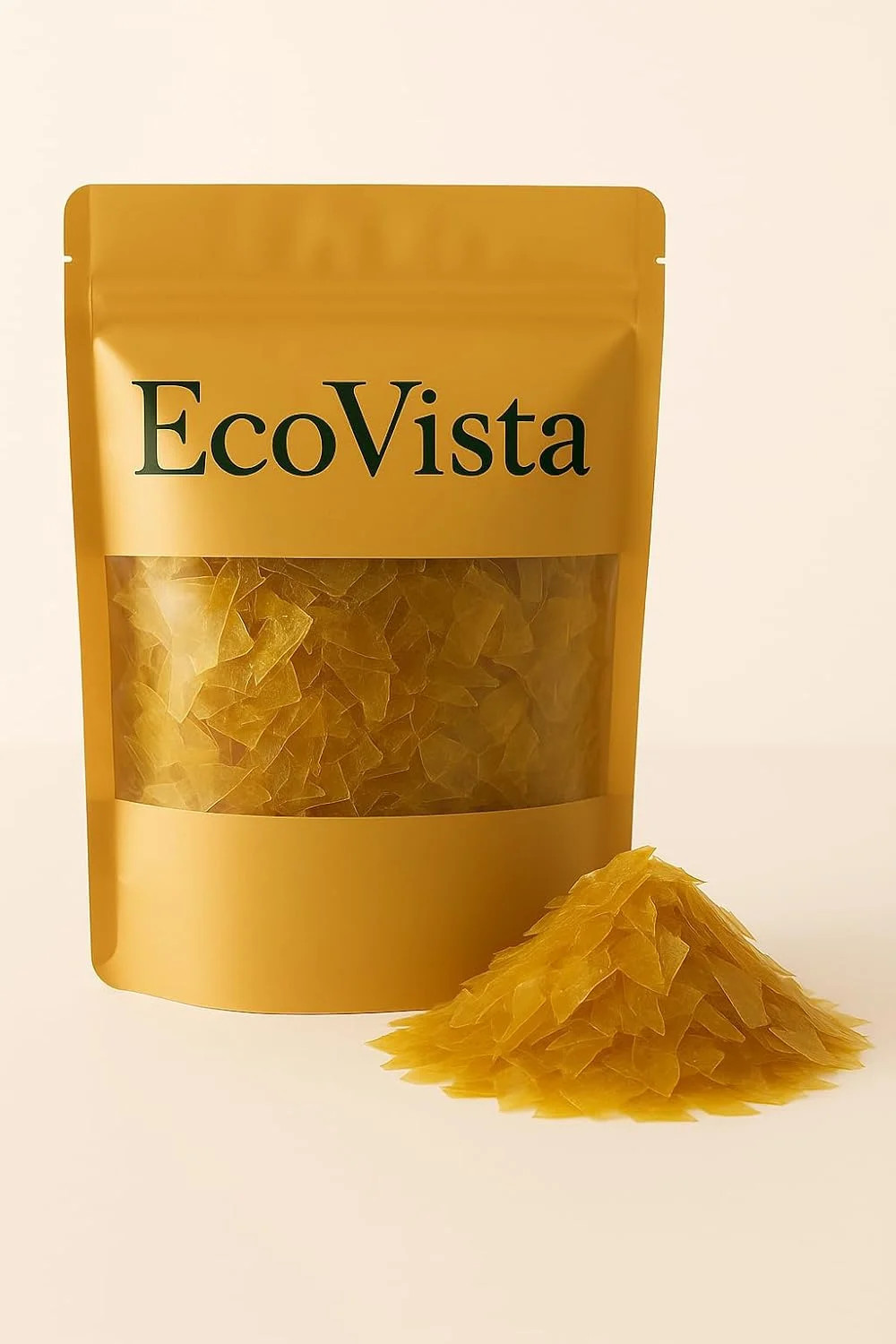 Transparent Dewaxed Super Blonde Shellac Flakes 4 Ounces gallery