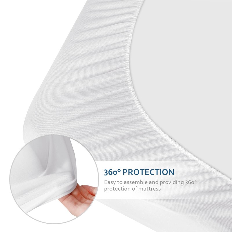 Cot Sheets 31" x 75"(2 Pack), Cot Fitted Sheet Ultra Soft and Breathable Snug... gallery