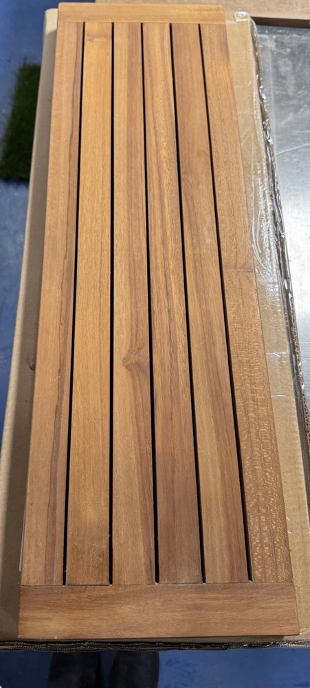 30” Teak Floating Shelf