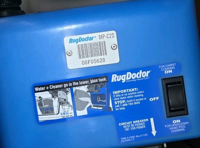 Rug Doctor Mighty Pro MP-C2D. OPEN BOX , Plus Attachment. gallery