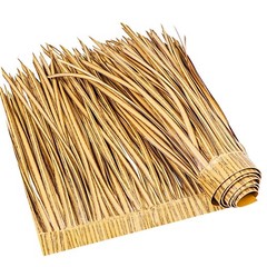 Artificial Thatch Roofing Rolls Yellow 16 x 157 Tiki Bar Palapa Garden