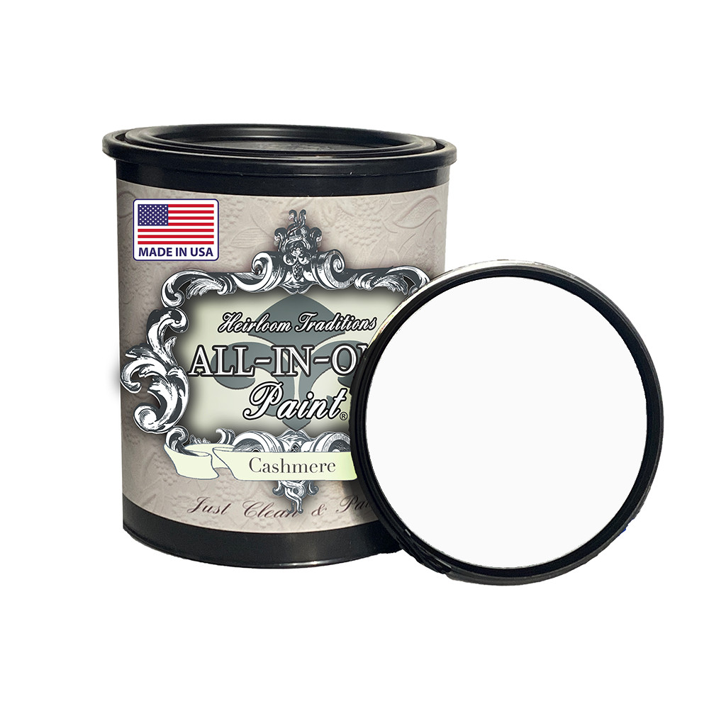 ALL-IN-ONE Paint by Heirloom Traditions - Cashmere (True White) - 32 Fl Oz gallery