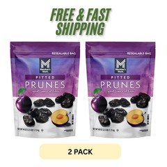 2 PACK – Member’s Mark Dried Pitted Prunes, 40 oz (Total 80 oz) FREE SHIPPING