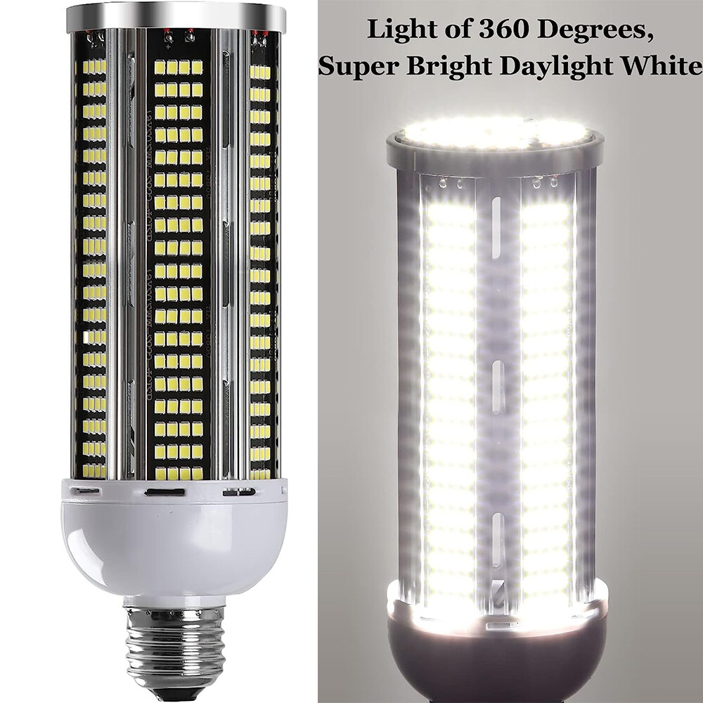 600W Equivalent LED Corn Light Bulb 60W 7000Lumen 5000K Cool Daylight White E26 gallery