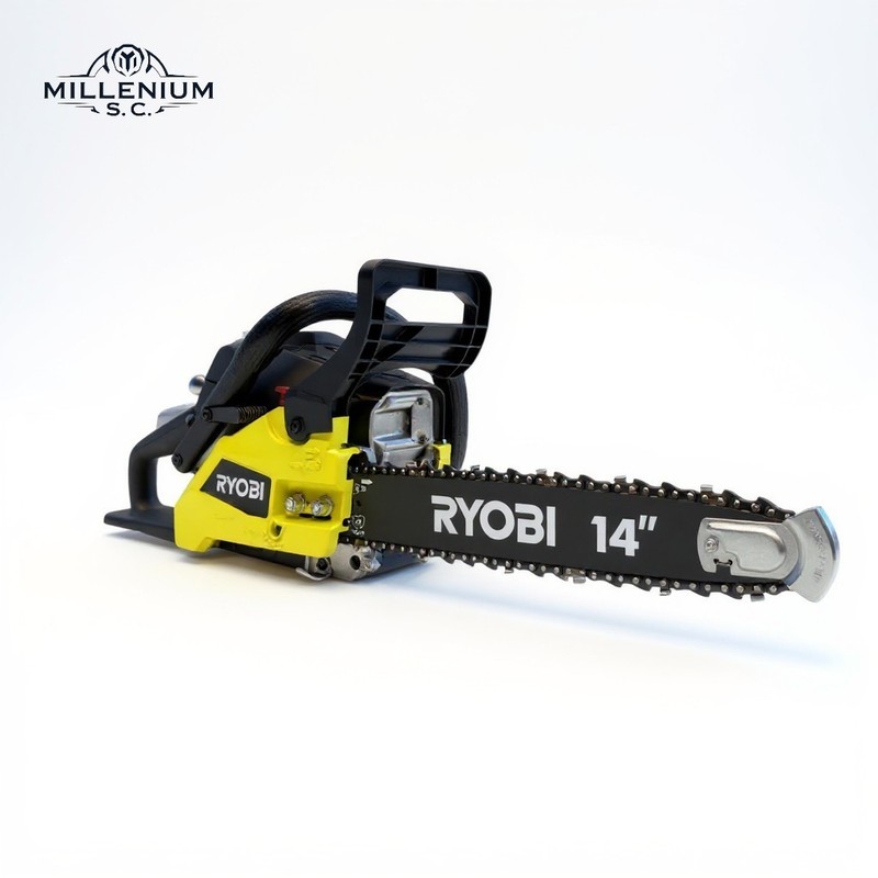 RYOBI 14" 37cc 2-Cycle Gas Powered Chainsaw RY3714 - USED - TESTED gallery