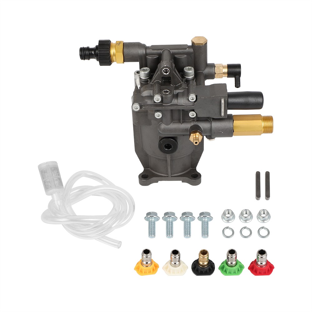 3/4" Shaft Horizontal Pressure Washer Pump Water Pump 3000 PSI 2.5 GPM gallery