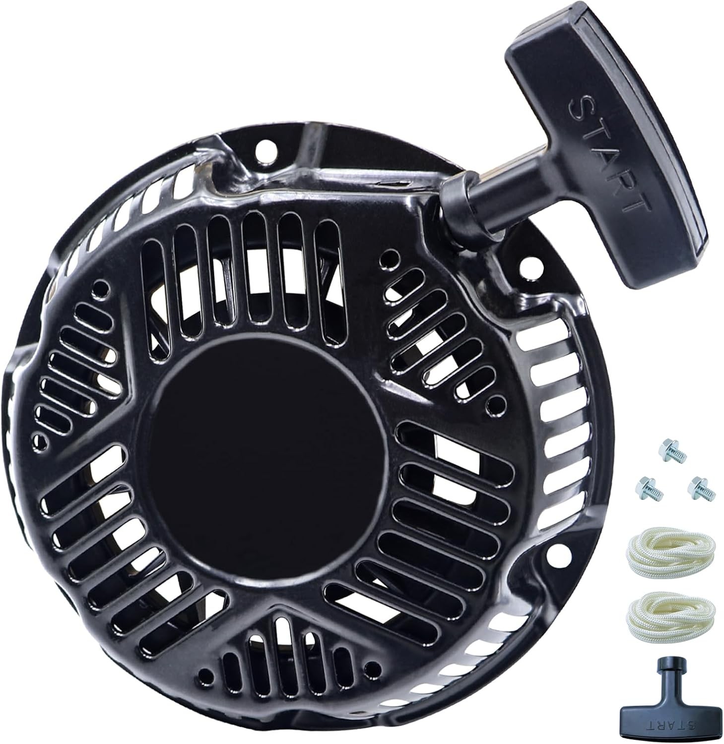 208Cc Pull Start Assembly Recoil Starter Compatible with for Briggs and Stratton gallery