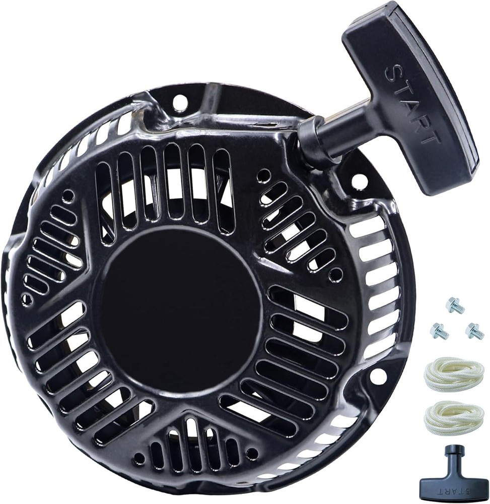 208Cc Pull Start Assembly Recoil Starter Compatible with for Briggs and Stratton