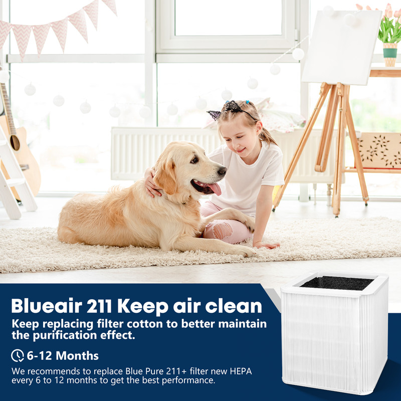 2 Pack Blue 211+ Replacement Filter Compatible with Blue Pure 211+ Air Purifier gallery