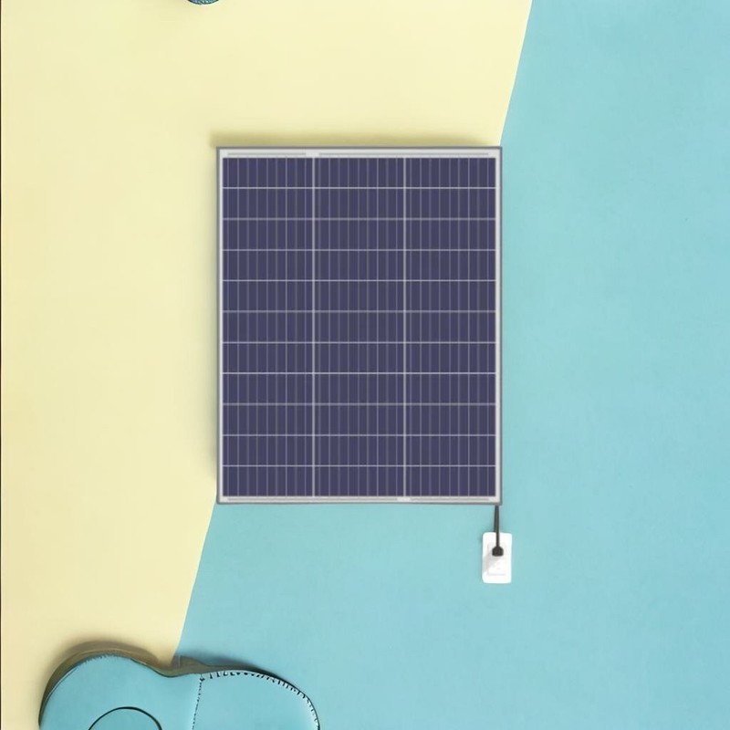 [INDER] Solar Panel Plug and Play: 100W 120V AC with micro inverter Kit Solar gallery