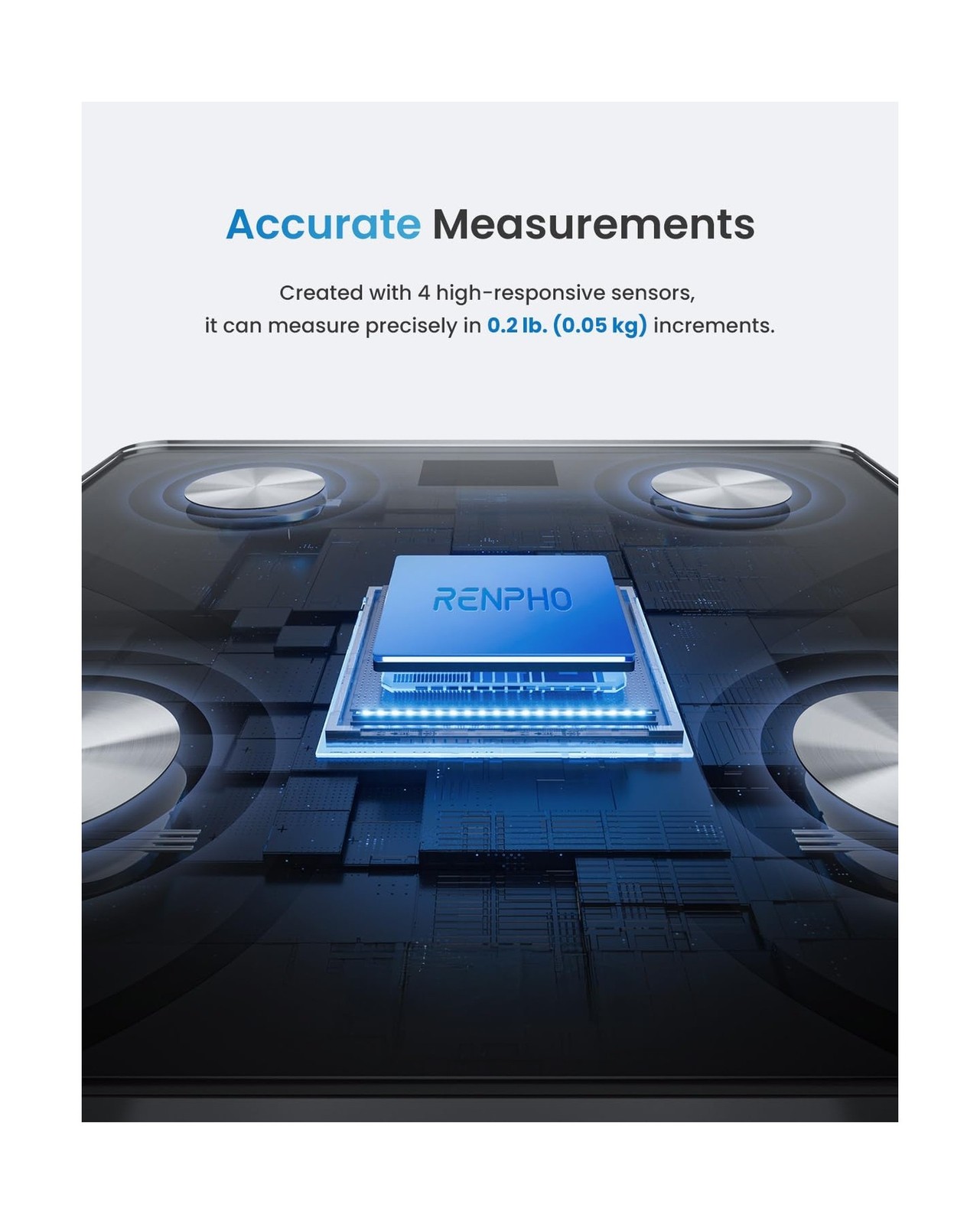 RENPHO Smart Scale for Body Weight, Digital Bathroom Scale BMI Weig... Fast Ship gallery