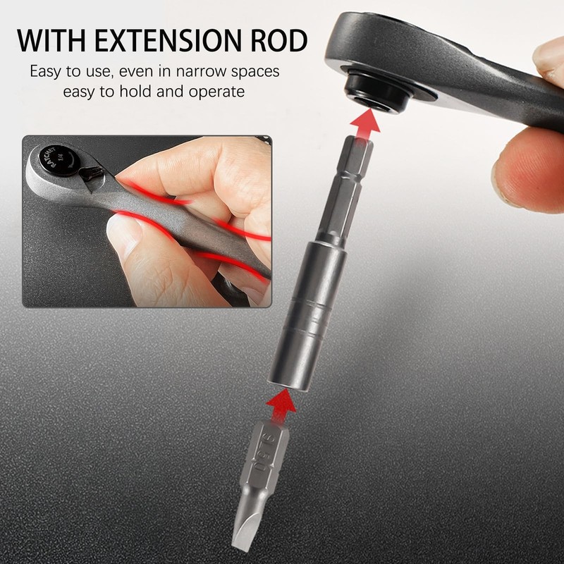 25in1 Ratcheting Screwdriver Set EDC Multi Tool Pocket Kit Multiple Bit gallery