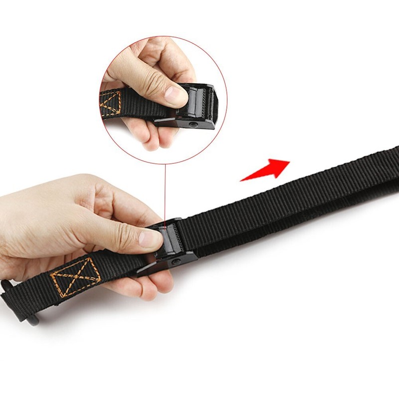 Lashing Straps with Buckles Adjustable Cam Buckle Tie Down Cinch Strap (1''x6') gallery