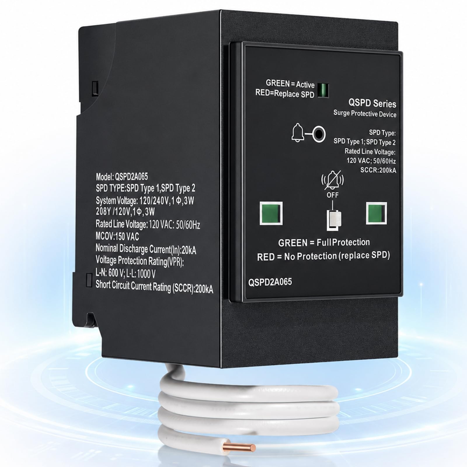 QSPD2A065P 65KA Surge Protection Device 120/240V For Siemens QP Load Center gallery