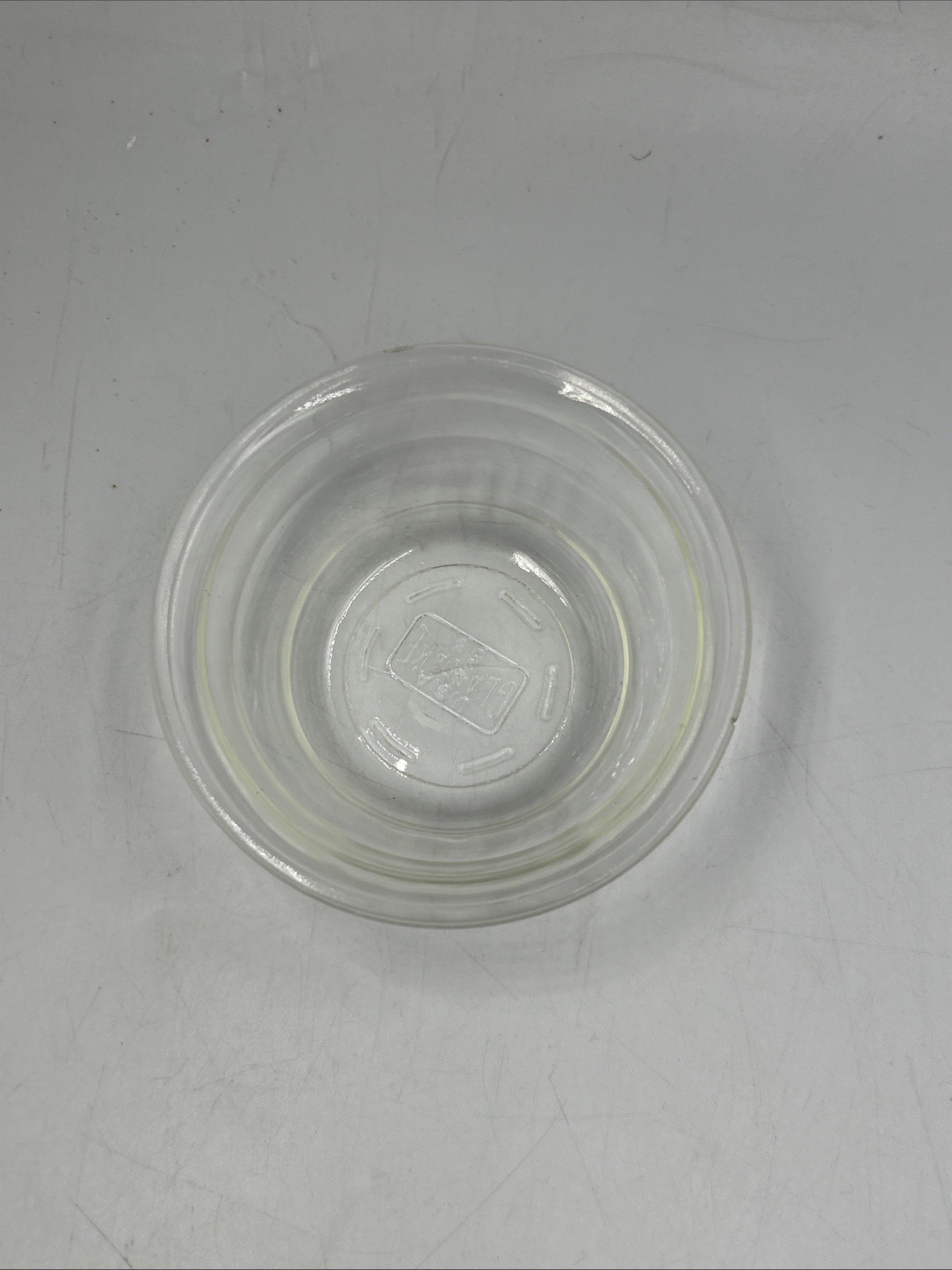 Vtg Glasbake USA #58 Beehive Ribbed Clear 6oz Betty Jane Cup Ramekin gallery