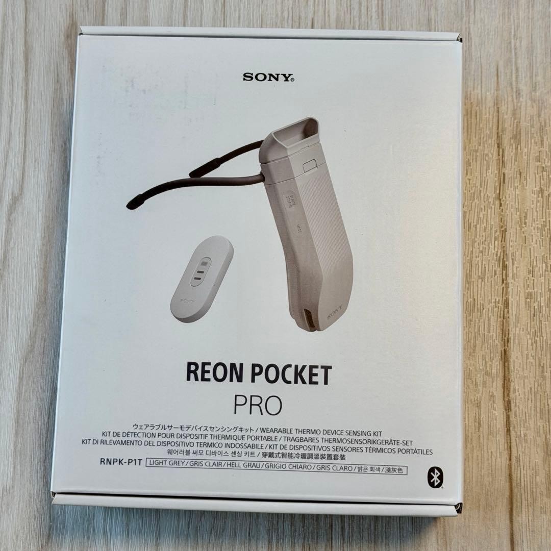 SONY Reon Pocket Pro Sensing Kit RNPK-P1T Wearable Thermo Device Neck Cooler NEW gallery