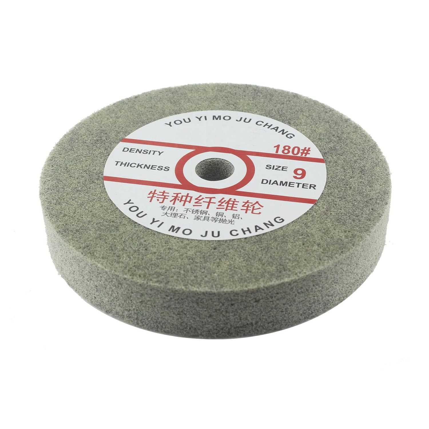 6''x 1"Nylon Fiber Buffing Wheel,5/8 Inch Arbor Hole Aluminum Buffing Wheels 180 gallery