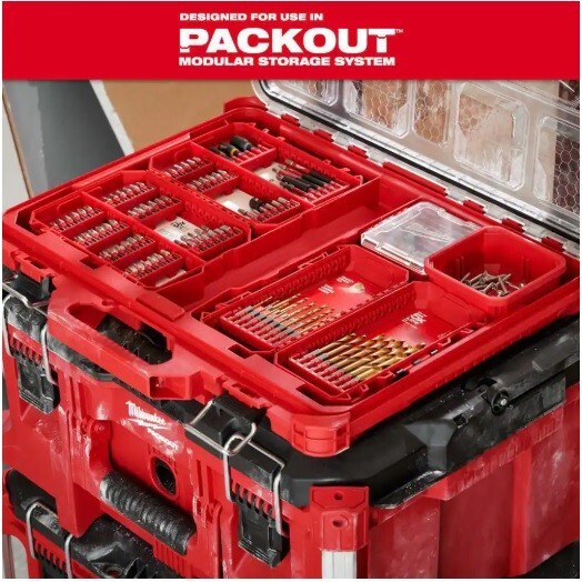 Milwaukee Customizable Small Compact Case for Impact Driver Accessories gallery