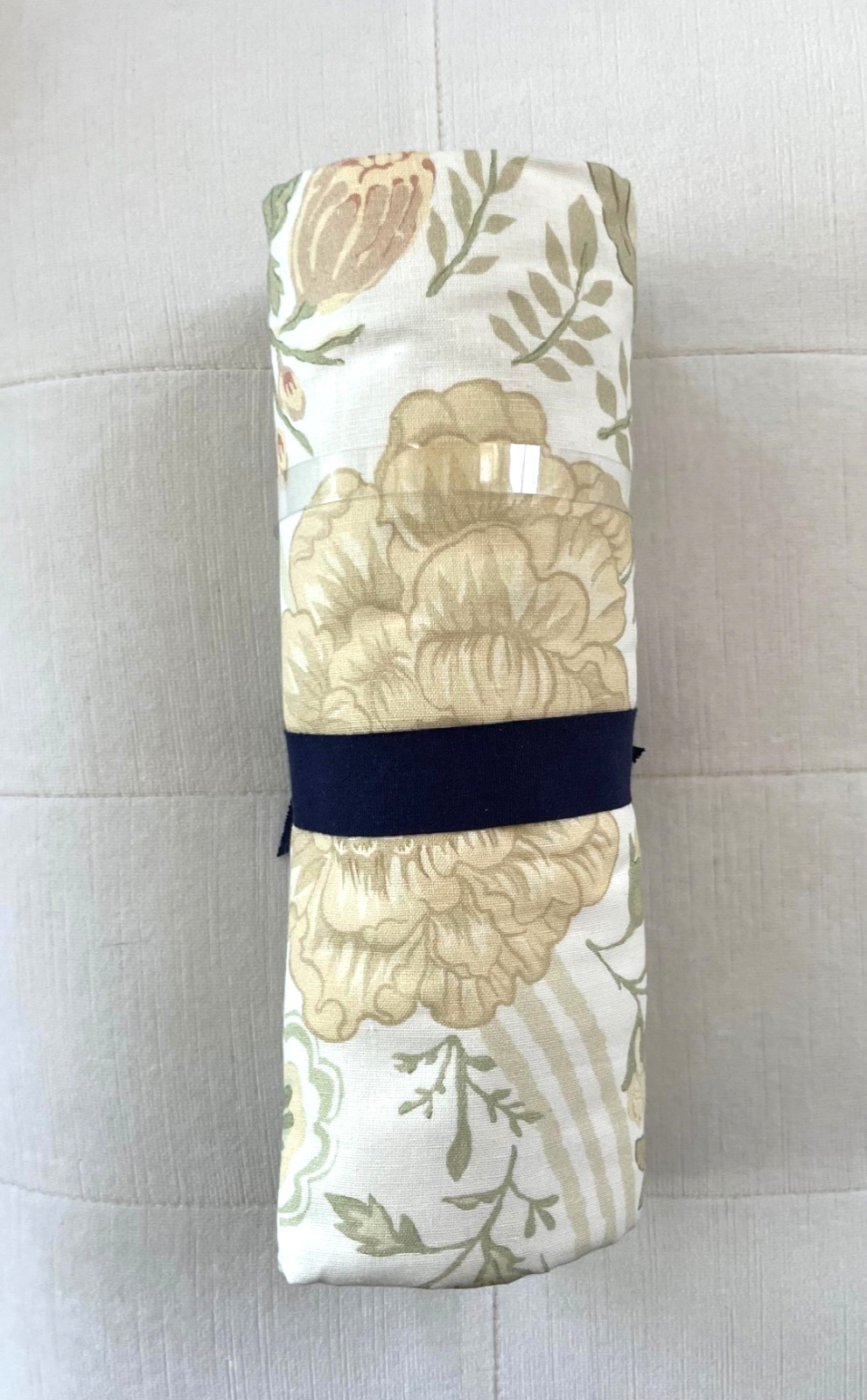 Pottery Barn KRAVET ARBORETUM COTTON Table Throw 50" x 50" NWT gallery