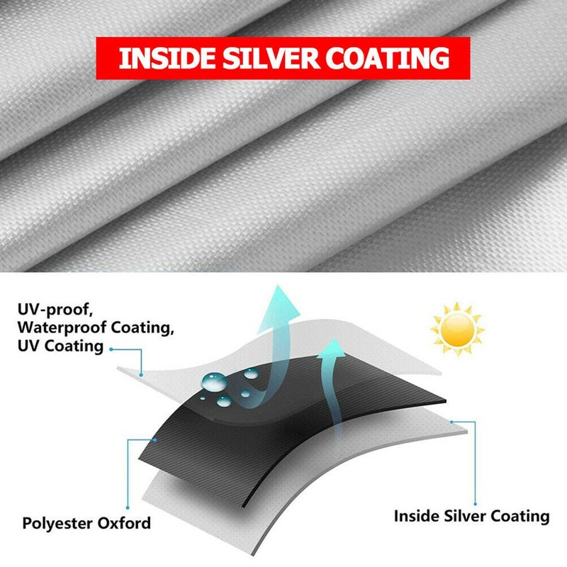 Waterproof Lawn Mower Cover UV Protector Heavy Duty Push Mower Universal Large gallery
