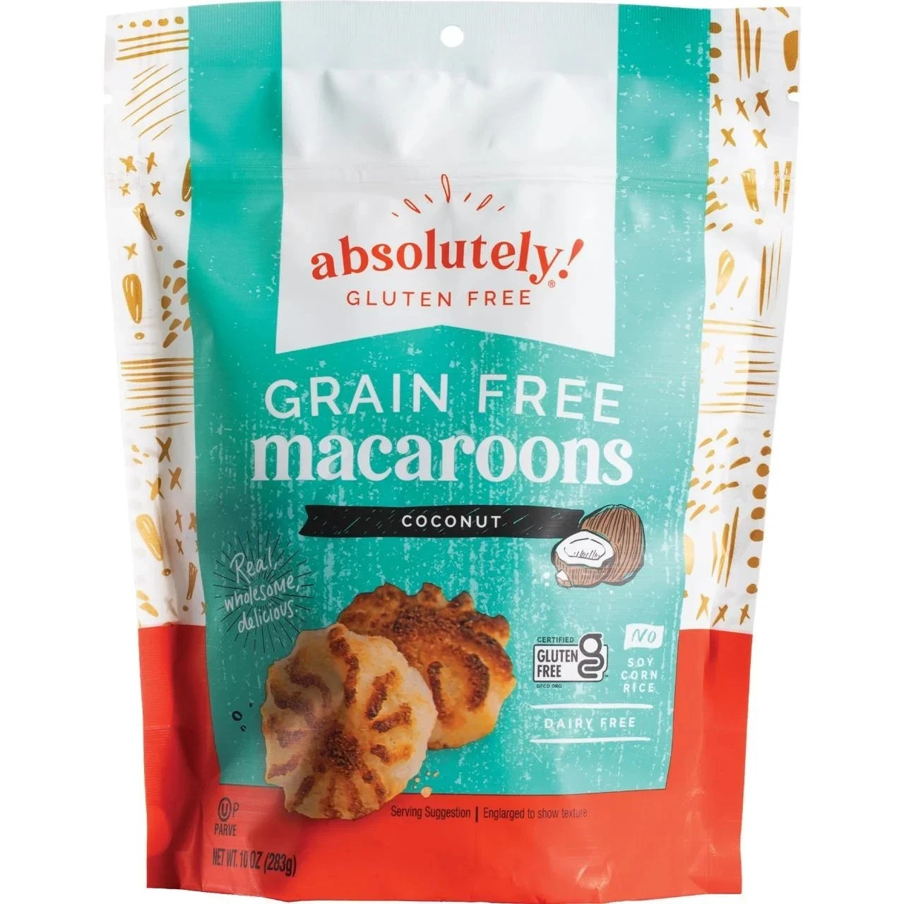 2pack, Absolutely Gluten Free Coconut Macaroon Cookies, 10oz gallery