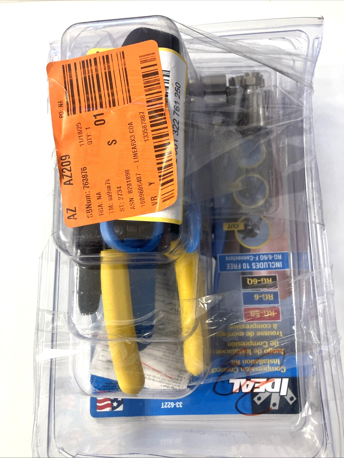 LinearX3 Coax Compression Hip Kit w/10 F Conn gallery