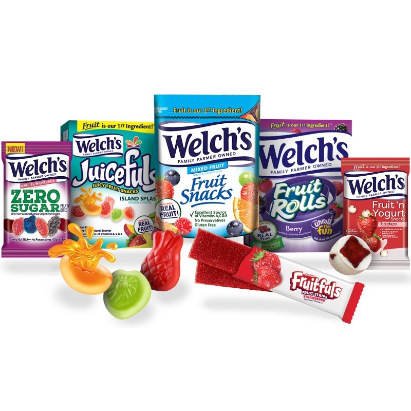 6x Welch's Fruit Snacks Mango Peach Bulk Sweet Treats Lot New 5oz gallery