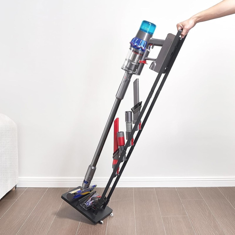 Compact Vacuum Stand with Anti-Slip Base - Easy Mobility for V-Series Cleaners gallery