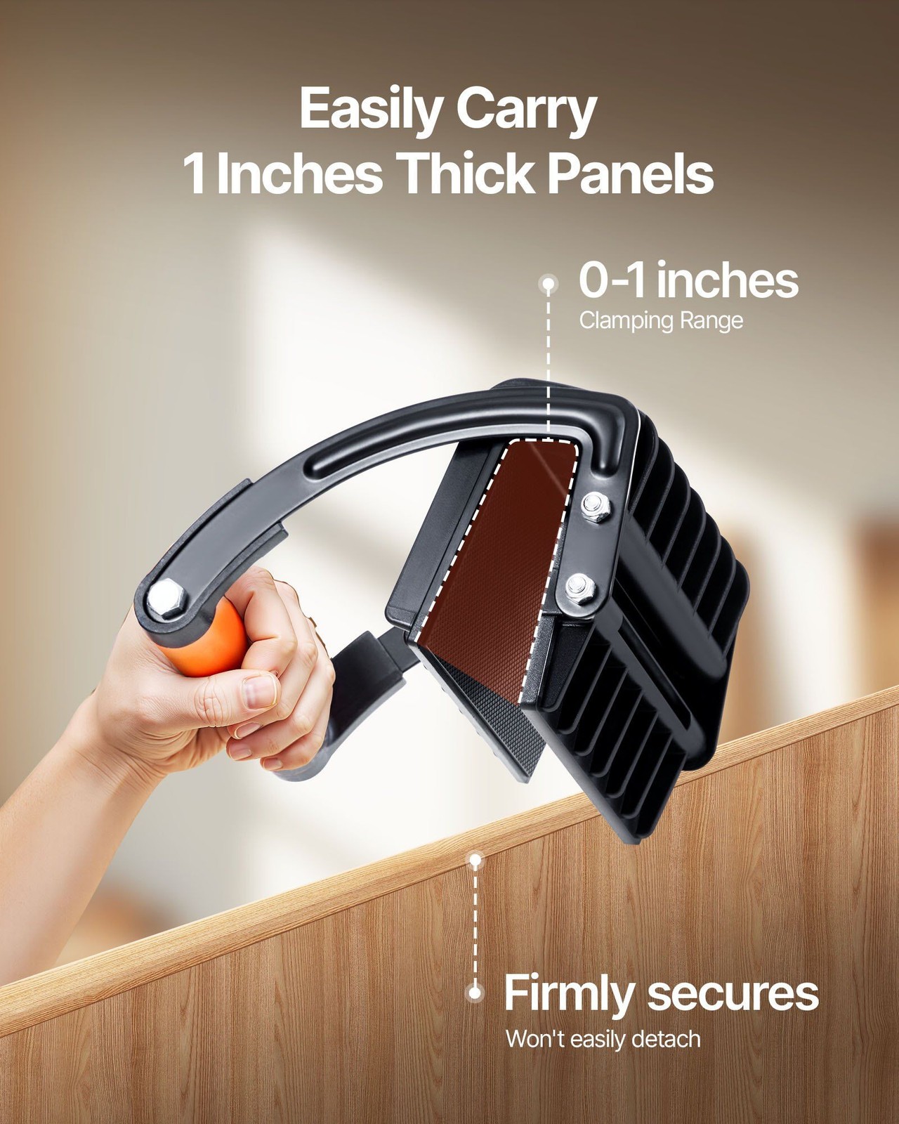 200lb Panel Handling Tool 2-Pack Single-Handle Adjustable 0-1in gallery