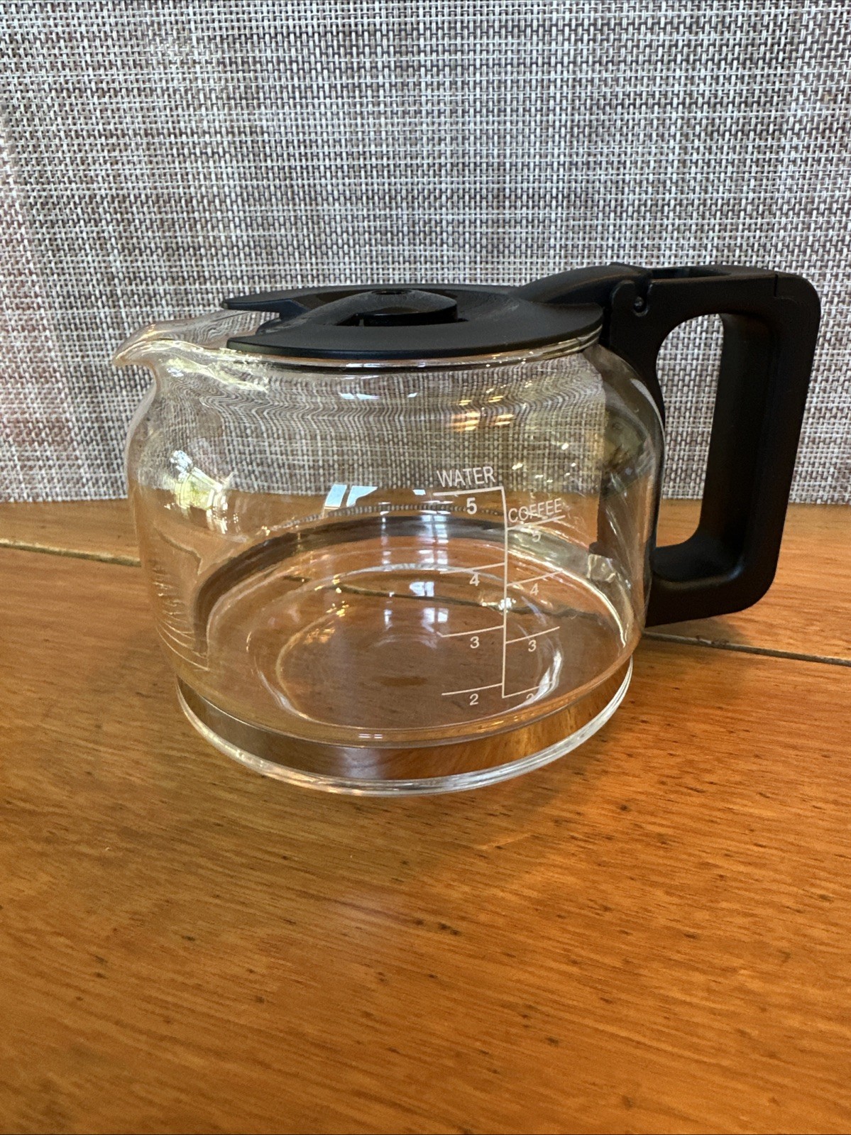 Krups Simply Brew 5 Cup Coffee Maker KM202 Replacement Part, Glass Carafe & Lid gallery
