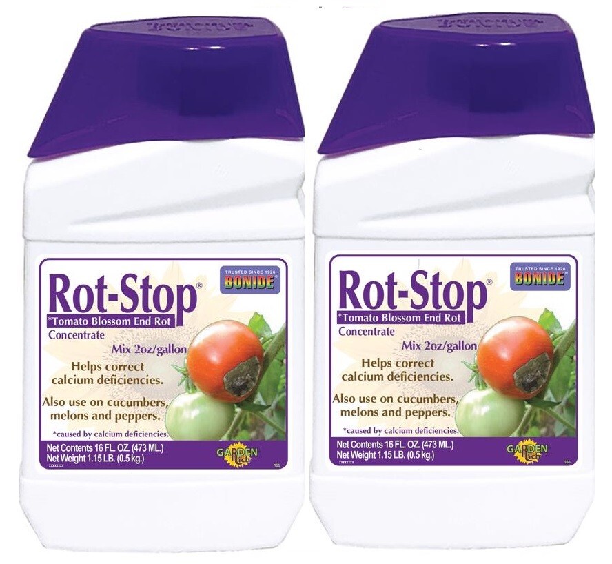 2~Bonide Rot Stop Liquid Concentrate Tomato Blossom End Rot Makes 8 Gallons 16oz gallery