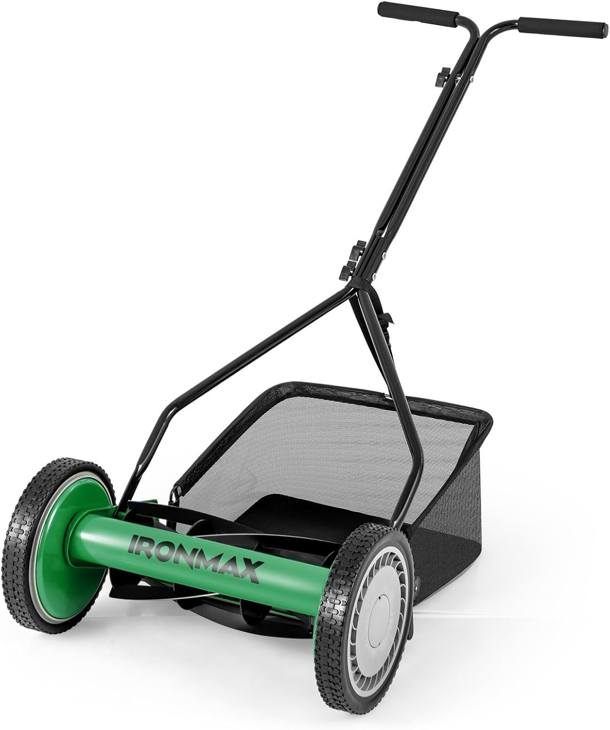 Goplus Manual Lawn Mower, 14 Inch 5-Blade Walk-Behind Cordless Grass Cutter with gallery