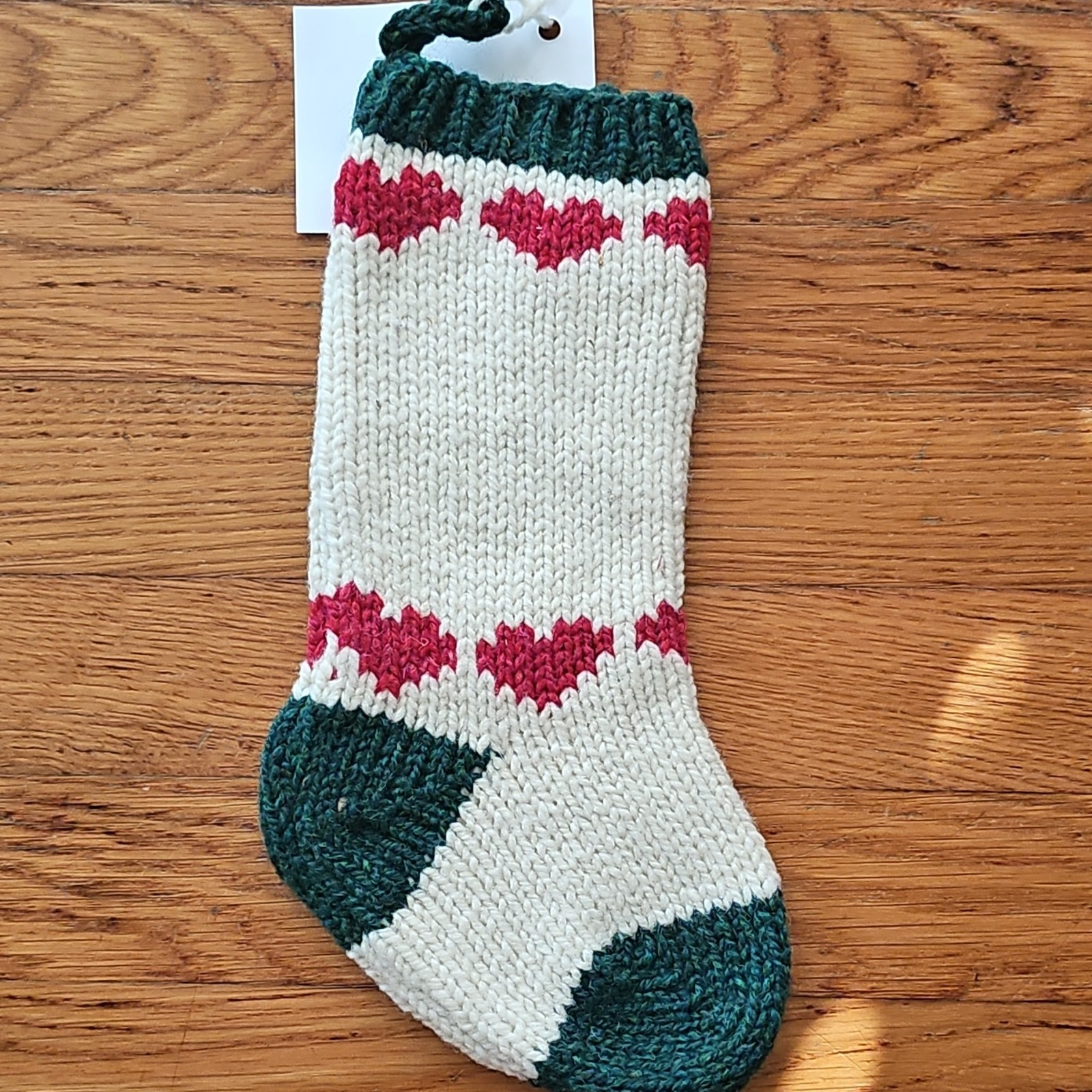 Christmas Cove Designs Knitted Wool Puv Dog Christmas Stocking 9in, NWT gallery