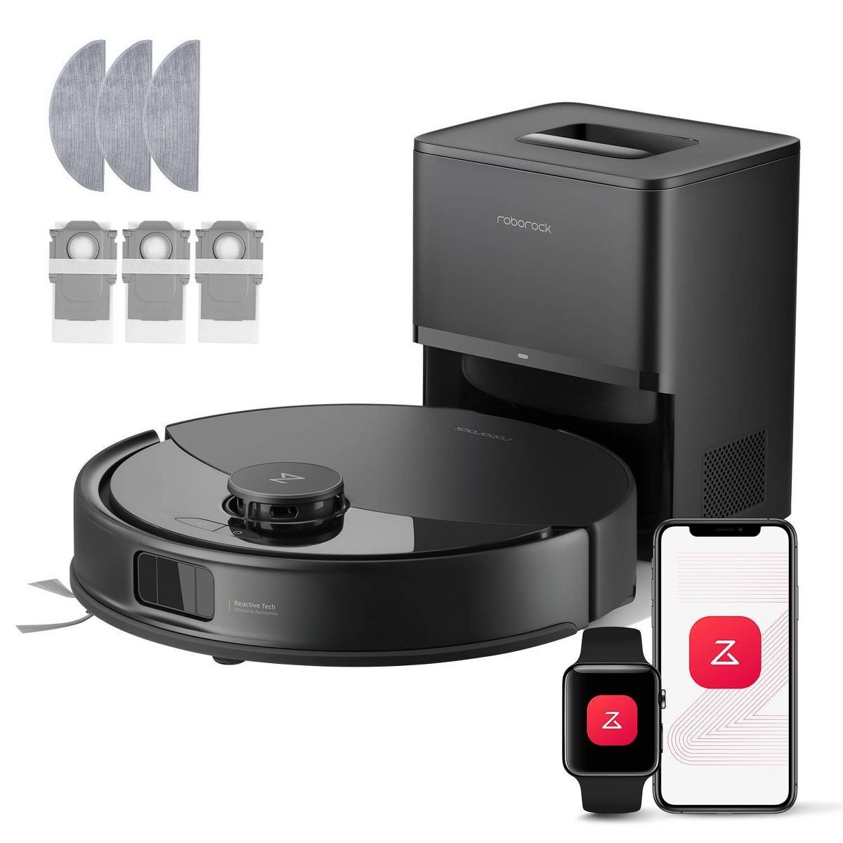 Roborock Q10 PF+ Auto Vacuum and Mop with Dock gallery