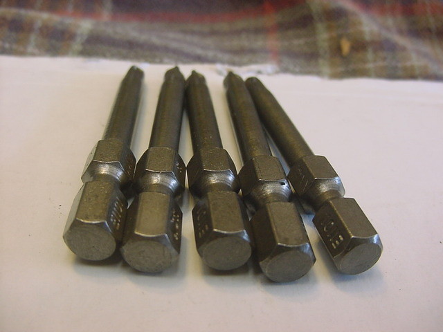 5x Zephyr ACR Phillips Power Insert Bit 1, 3/16",1 15/16" E1101XXR USA Made gallery