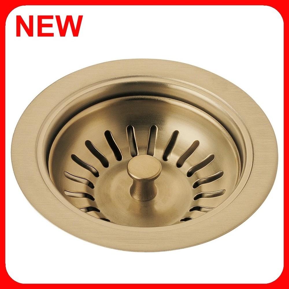 Bronze Basket Strainer For 4-1/2" Kitchen Sink Drains R23