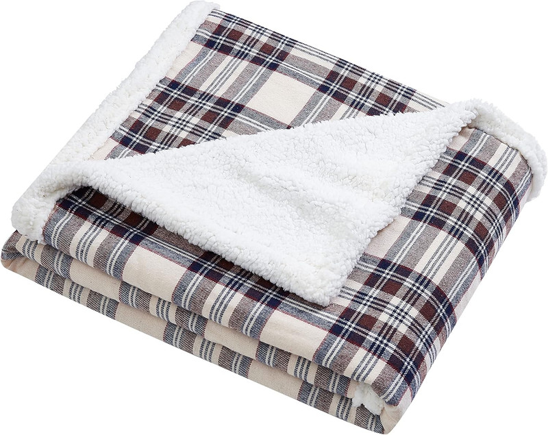 - Sherpa Throw Blanket for Couch 50X60 – Ultra Soft Reversible Fleece & Plush Sh gallery